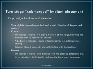 Implant surgical procedure | PDF