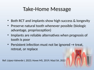 Open Label Vs Rct Implant_vs_RCT_Presentation ………………:.:.:: | PPTX