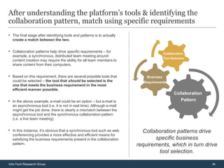 Collaboration Platform Examples Implement collaboration platform | PPTX