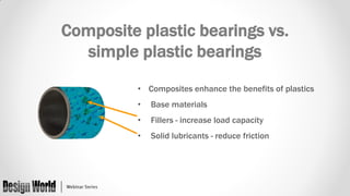 Why (and How) You Should Implement Plastic Bearings