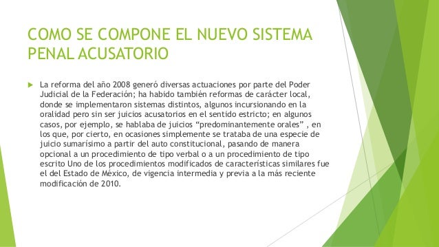 Implementación del nuevo sistema penal acusatorio