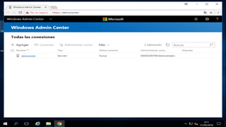 Implementacion windows admin center | PDF
