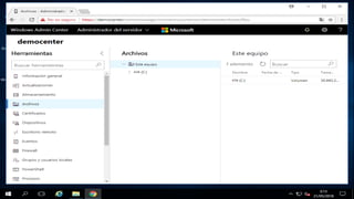 Implementacion windows admin center | PDF