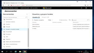 Implementacion windows admin center | PDF