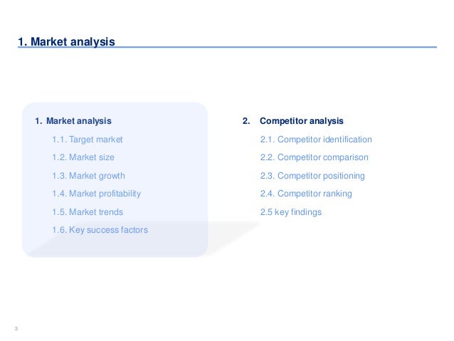 competitor analysis template by ex mckinsey consultants