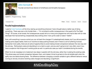 #AltDevBlogADay
 