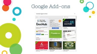 Google Add-ons
 