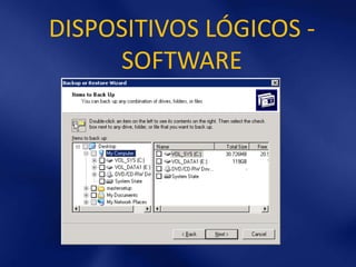 DISPOSITIVOS LÓGICOS -
     SOFTWARE
 