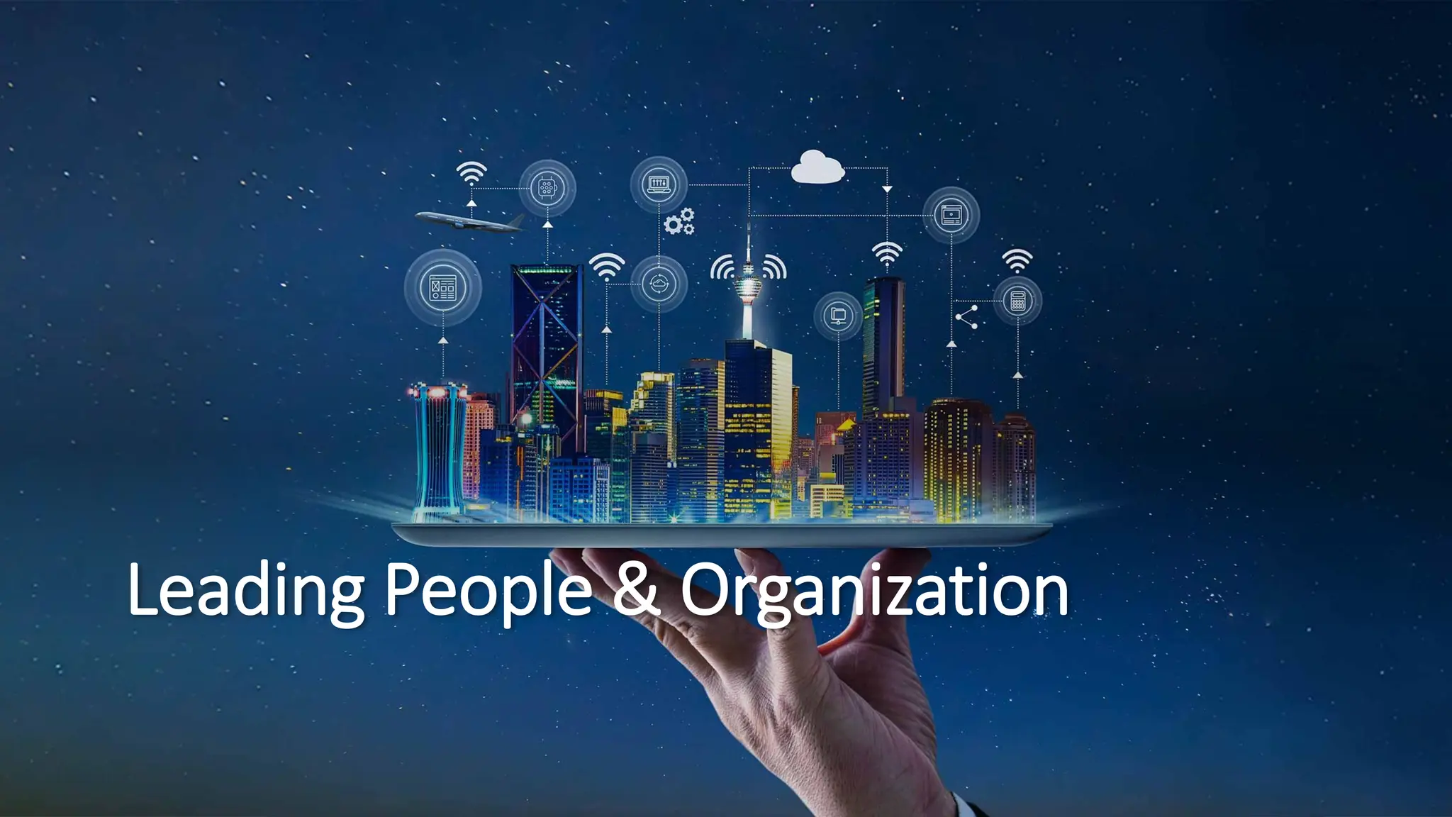 Leading People & Organization
 
