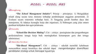 Implementasi Manajemen Berbasis Sekolah | PPTX