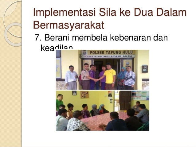 Implementasi Sila Ke2