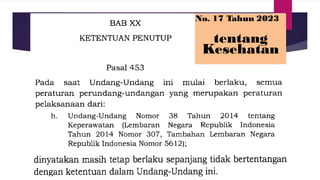 Implementasi UU Kes dlm Yanwat dalam keperawatan.pptx