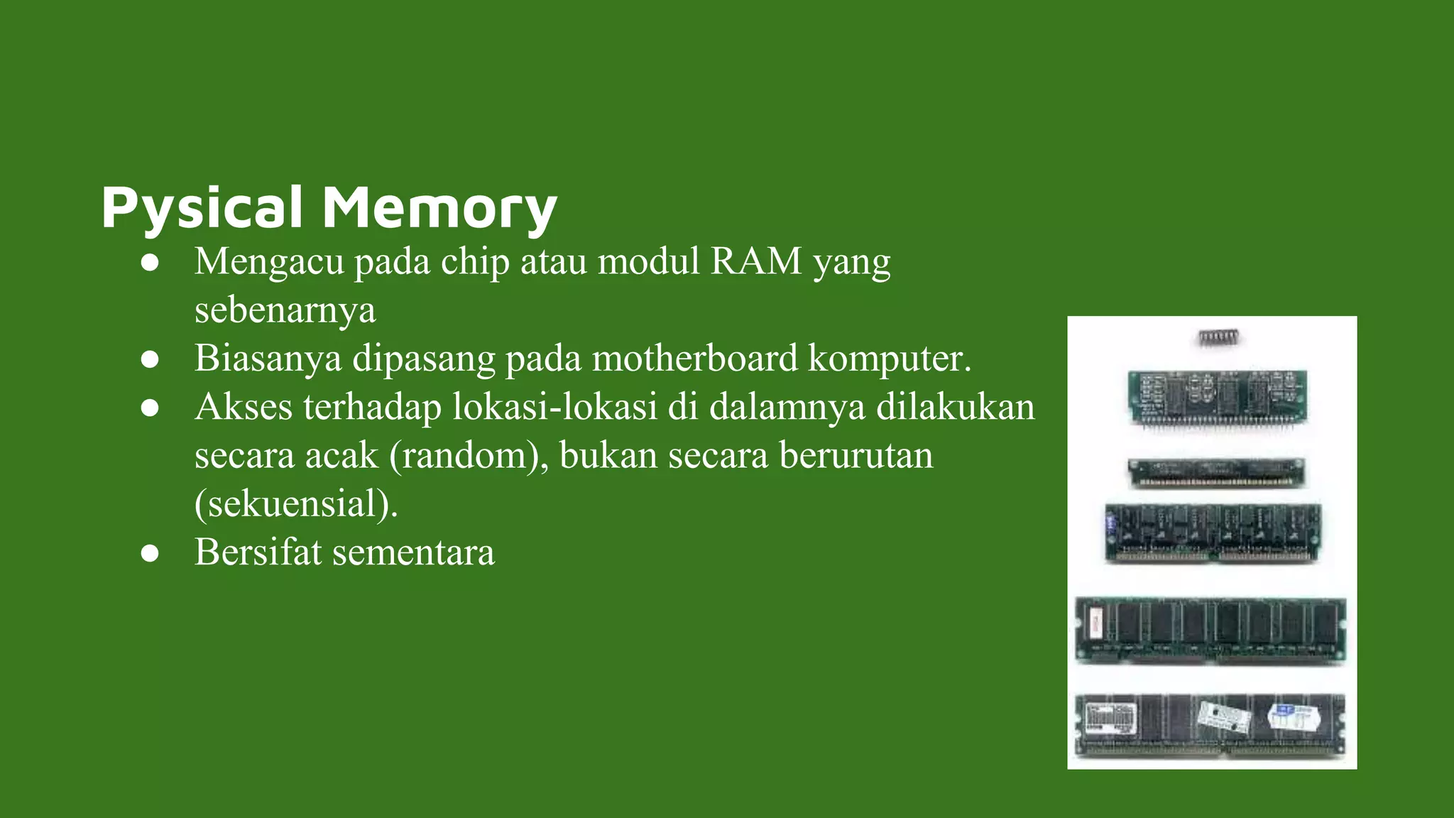 Implementasi virtual memory di windows 10 sistem operasi 4 reg a | PPTX