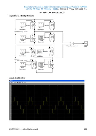 Implementation of Cascaded H-bridge MULTI-LEVEL INVERTER | PDF