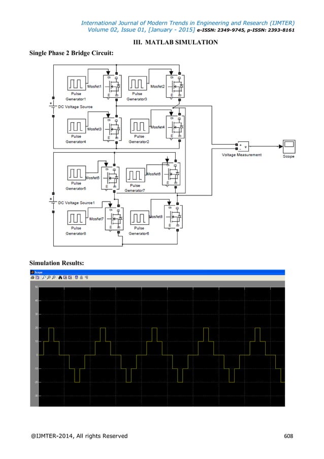 Implementation of Cascaded H-bridge MULTI-LEVEL INVERTER | PDF ...
