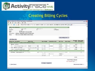 Creating Billing Cycles 