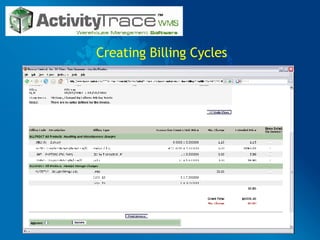 Creating Billing Cycles 