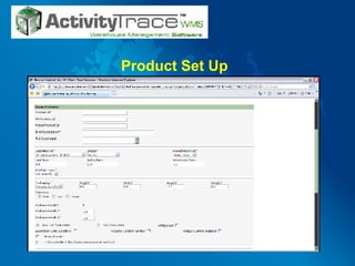 Product Set Up  
