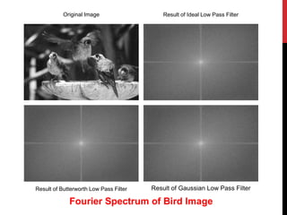 Implementation and comparison of Low pass filters in Frequency domain ...
