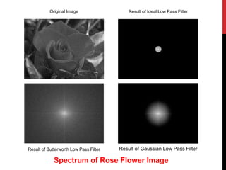 Implementation and comparison of Low pass filters in Frequency domain ...