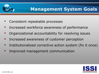 Management System Implementation for ISO Standards | PPT