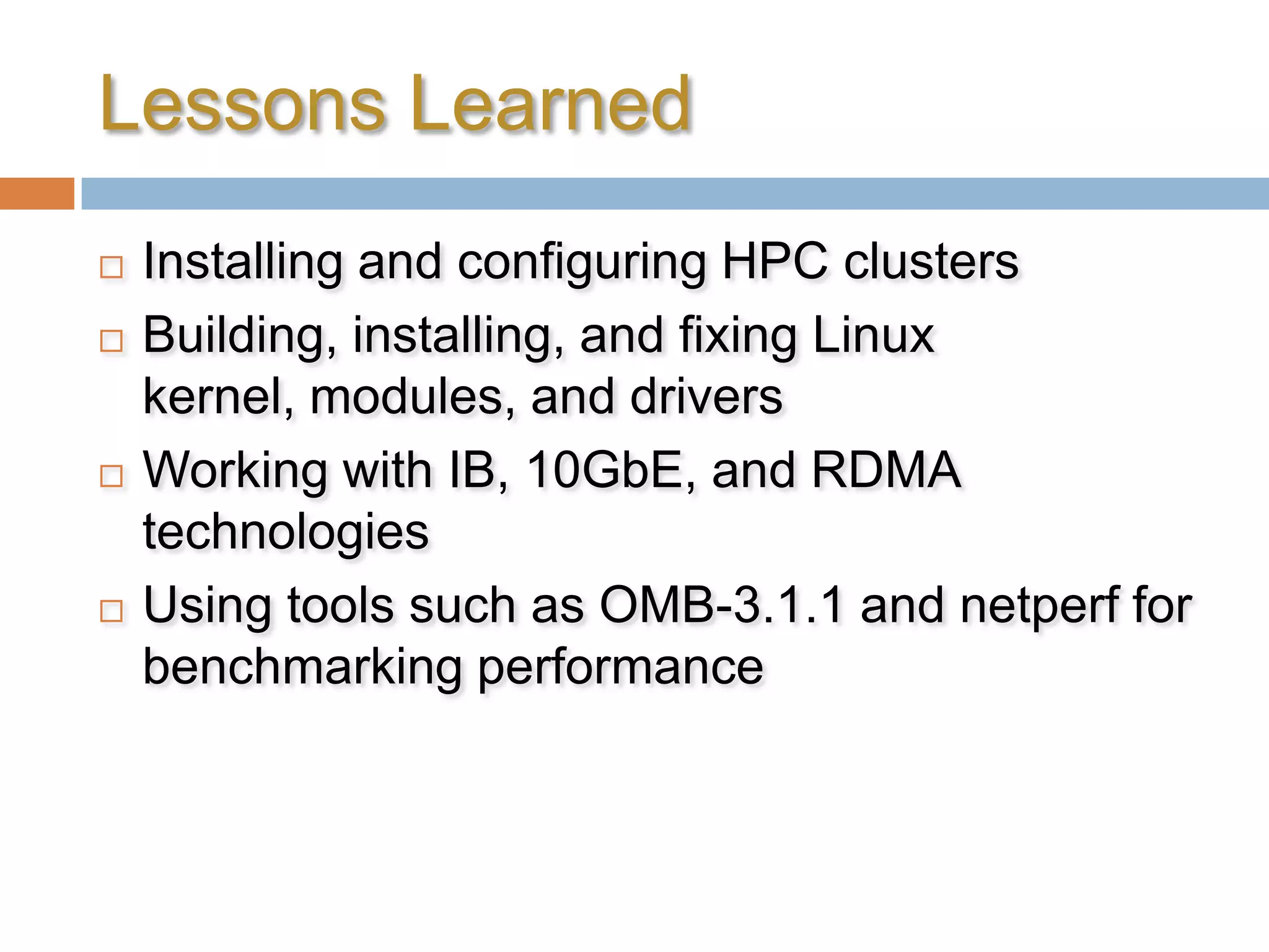 IB less than 1µs faster than RoCE at 128-byte message.