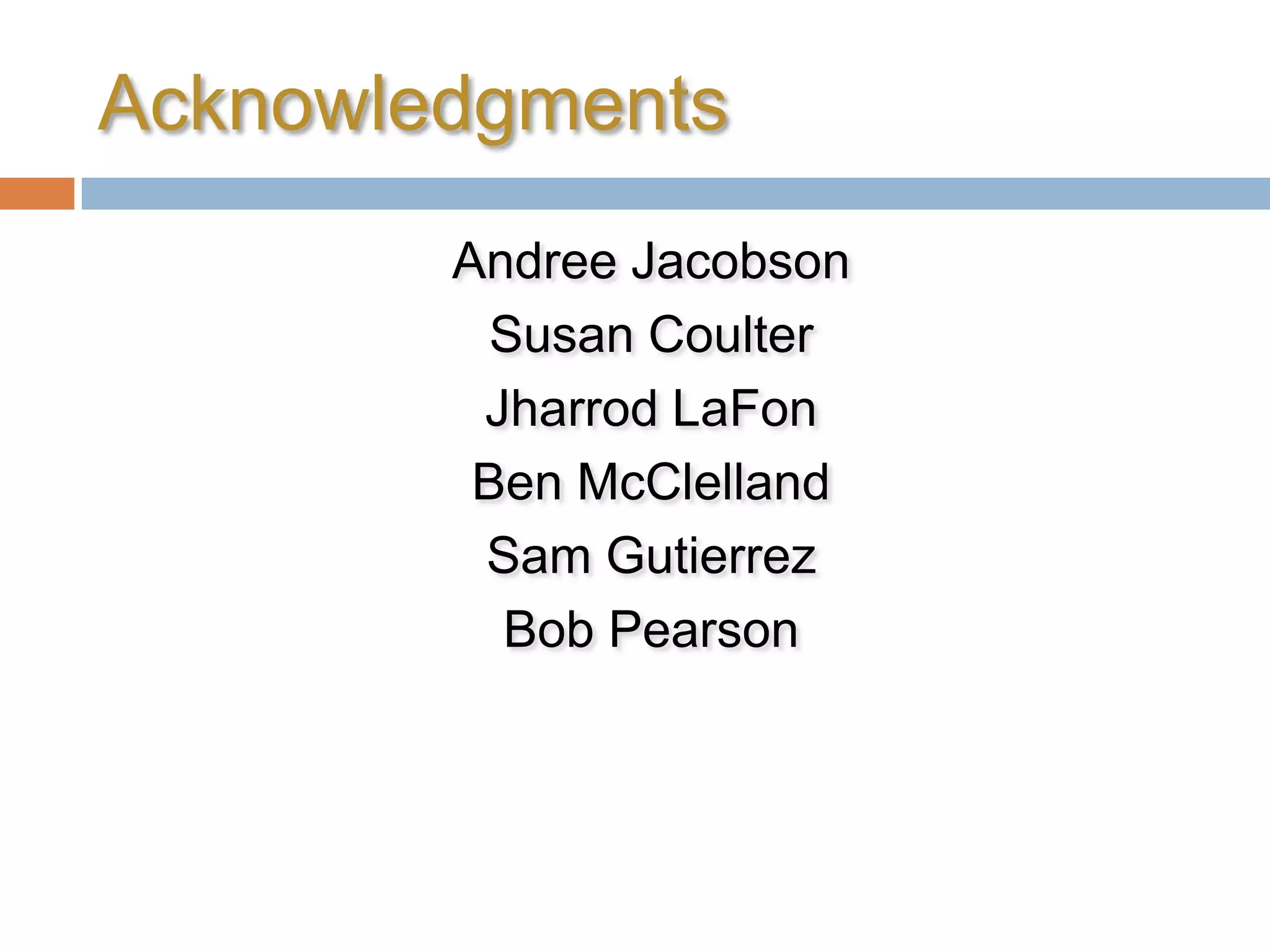 IB peak bandwidth is 2-2.5x greater than RoCE.ConclusionRoCE is capable of providing near-Infiniband QDR performance for:Latency-critical applications at message sizes from 128B to 8KBBandwidth-intensive applications for messages <1KB.Soft RoCE is comparable to hardware RoCE at message sizes above 65KB.Soft RoCE can improve performance where RoCE-enabled hardware is unavailable.