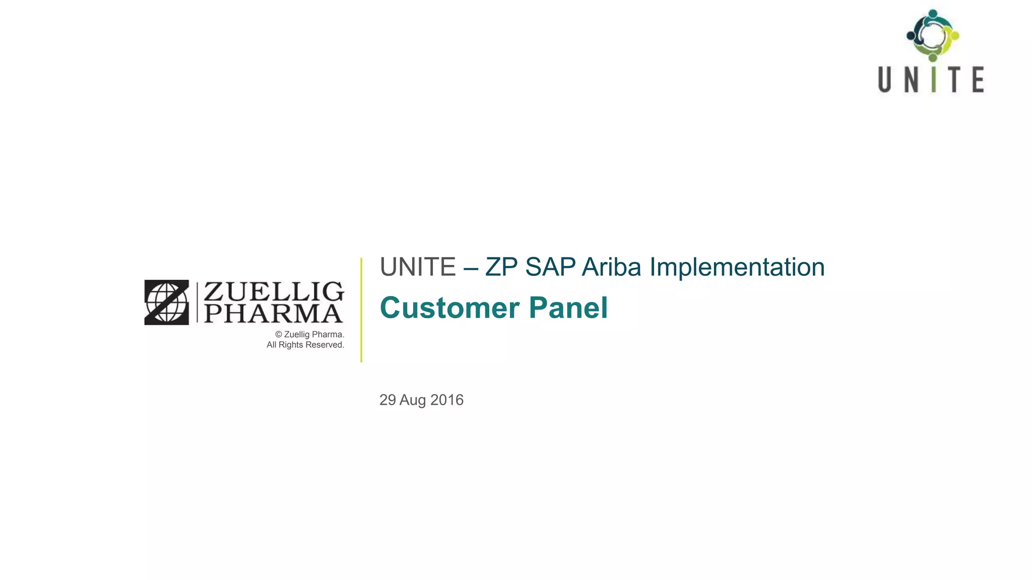 © Zuellig Pharma.
All Rights Reserved.
29 Aug 2016
 