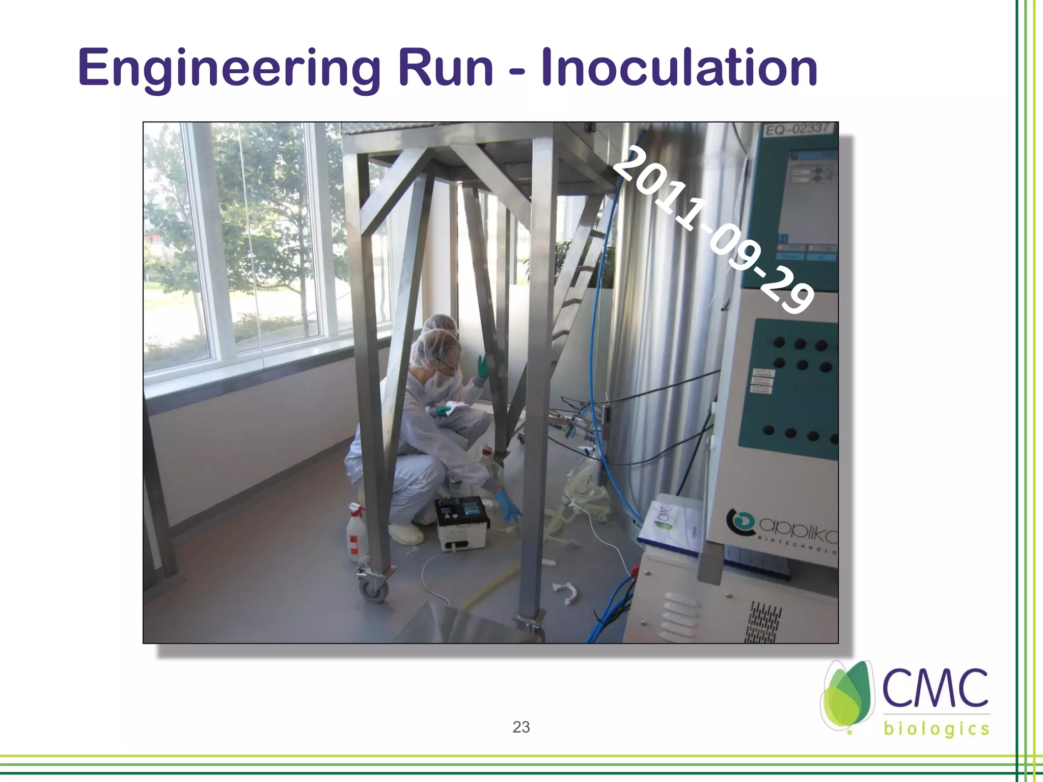Engineering Run - Inoculation




               XG2Cb




                 23
 