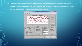 Implementation of Adaptive Neuro-Fuzzy Inference System (ANFIS ...