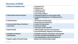 Implementation of bphsphc afghanistan experience august 2019 | PPTX