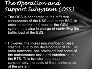 Implementation Of Bss And Nss In Mobile Communication | PPSX