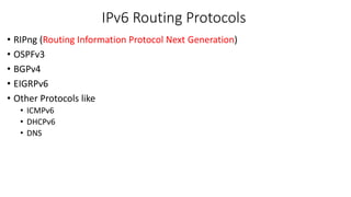 A very good introduction to IPv6 | PPTX