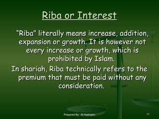 Implementation of islamic banking in pakistan by m.hashaam | PPT