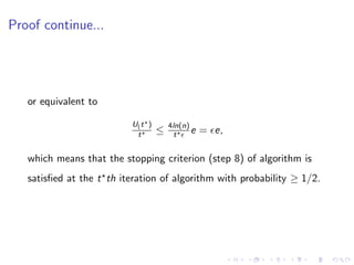 Implementation of parallel randomized algorithm for skew-symmetric ...