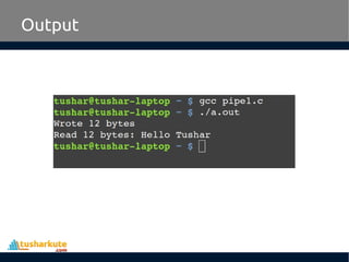Output
 
