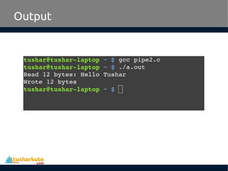 Output
 
