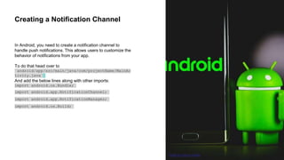 Notification Java Android Implementation of Push Notification in React Native Android app using ...