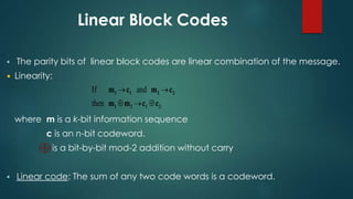 Implementation of reed solomon codes basics | PPTX