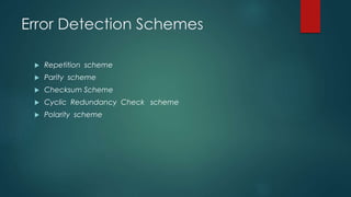 Implementation of reed solomon codes basics | PPTX