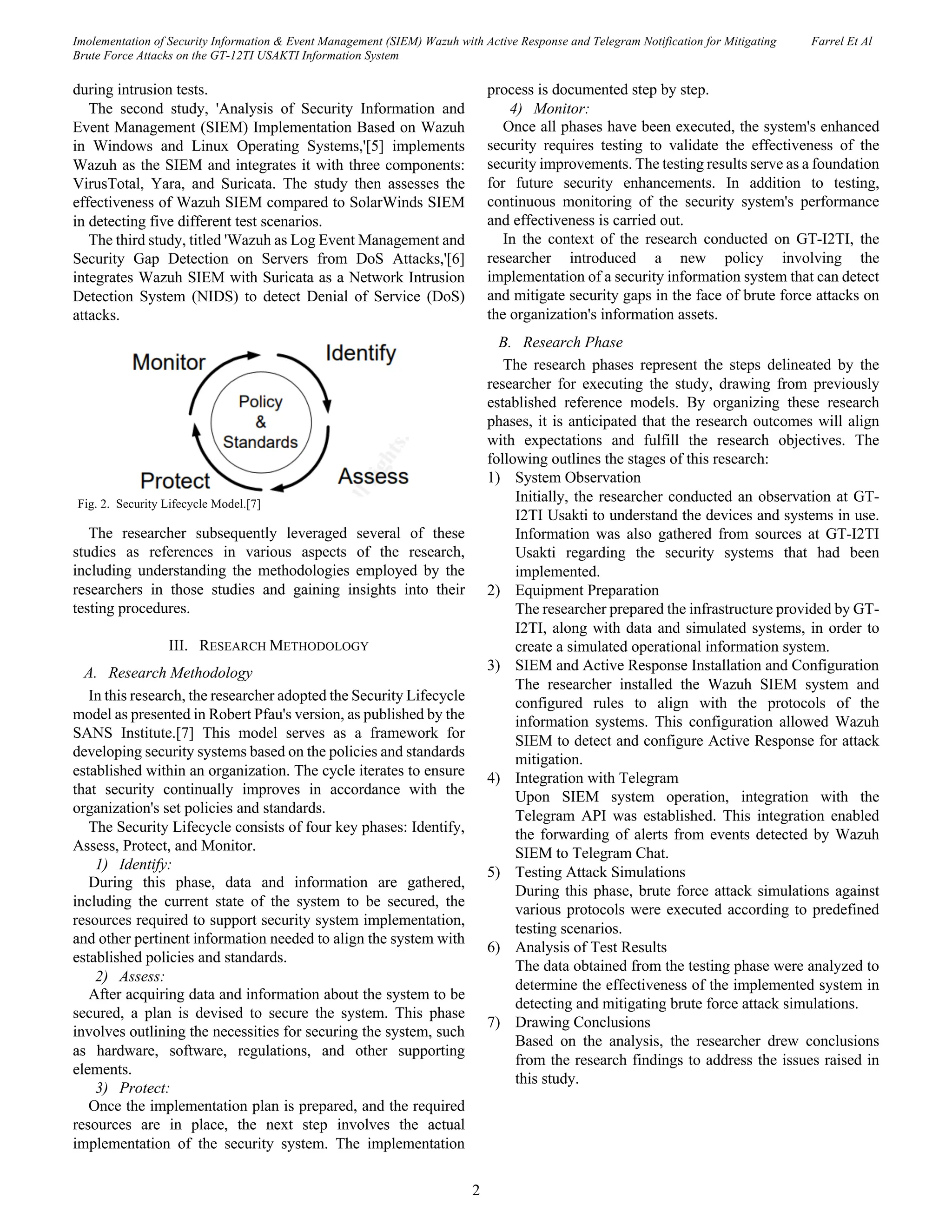 Implementation Of Security Information Event Manag Pdf