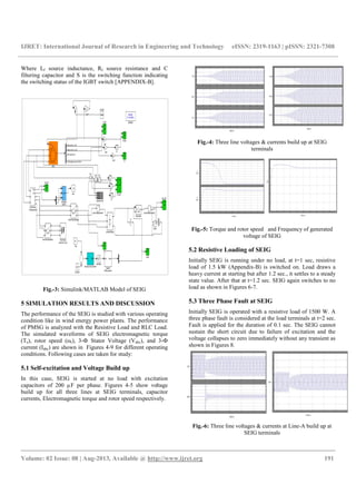 Implementation of self excited induction generator | PDF