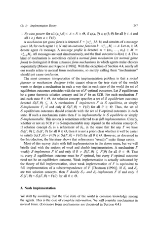 Implementation theory published_version | PDF