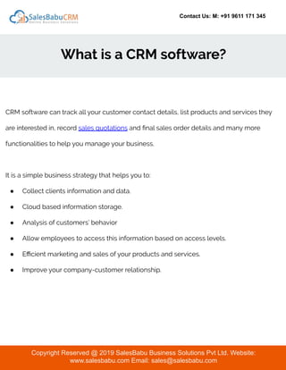 Implement crm to boost your revenue