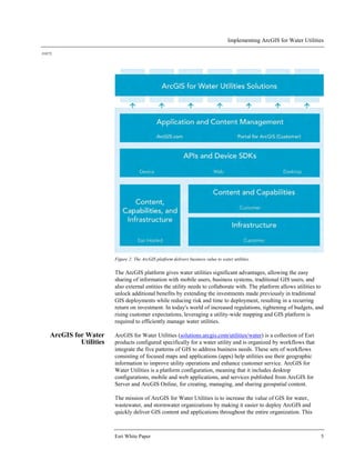 Implementing ArcGIS for Water Utilities | PDF