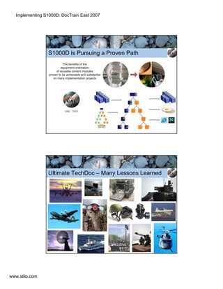 Implementing S1000D in the Real World