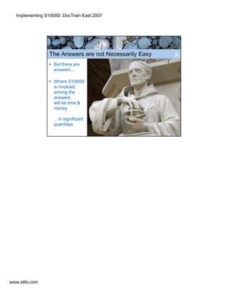 Implementing S1000D in the Real World