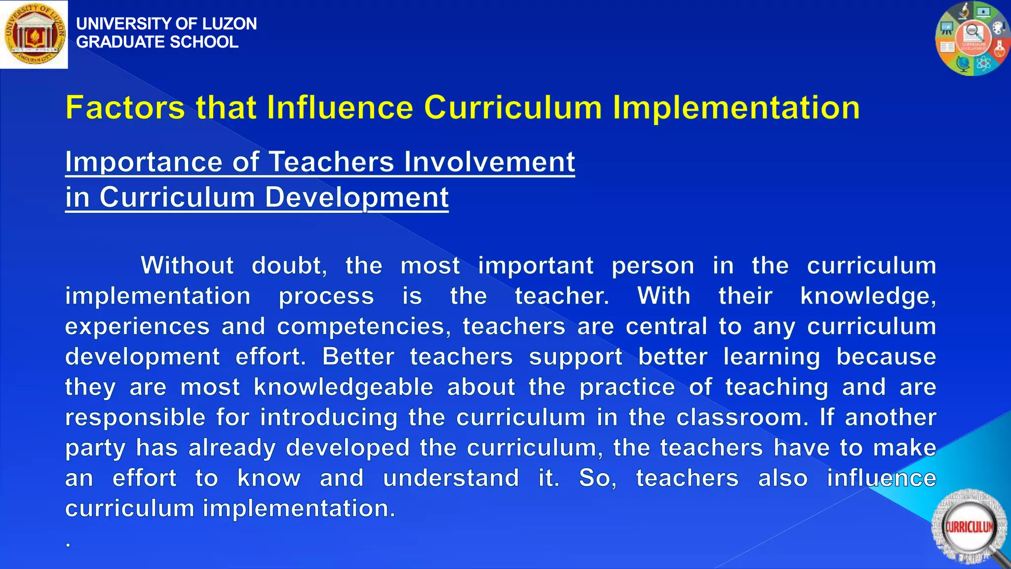 Implementing the curriculum ppt pptx