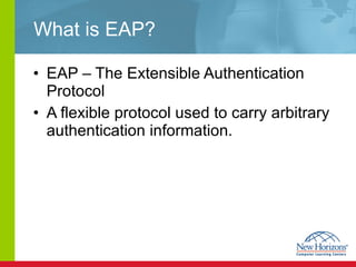 Implementing 802.1x Authentication | PPT