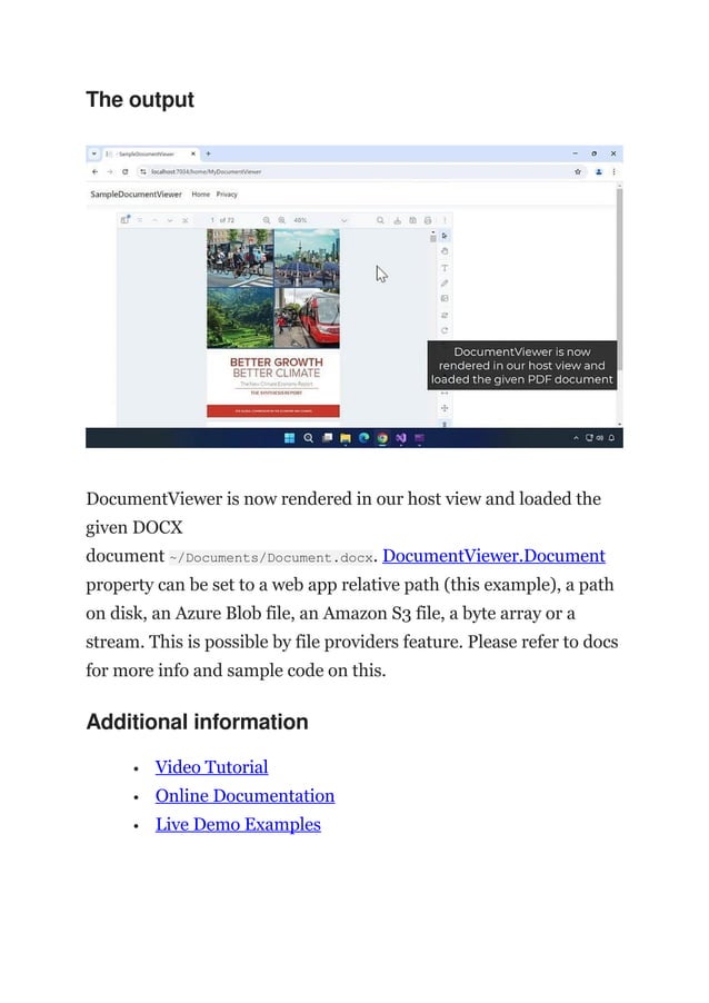 Implementing a document viewer in asp net core 8 0 pdf free download